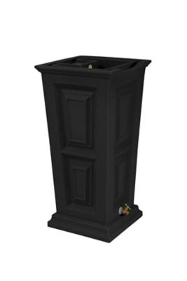 Image showing  45 gal. Savannah Rain Saver Rain Barrel, Black