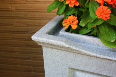 Image showing  45 gal. Savannah Rain Saver Rain Barrel, Light Granite