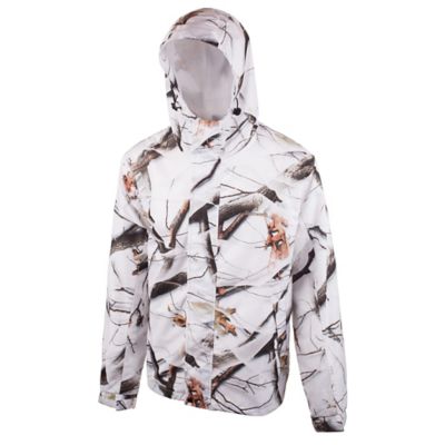 Image showing 6 th Huntworth Men's Ackley Lightweight Waterproof Snow Camo Hunting Jacket