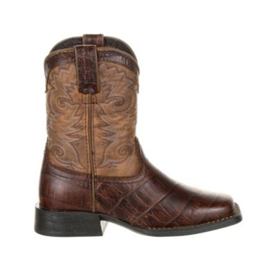 Image showing  Kids' Lil' Mustang Boot, Chocolate Brown, DBT0204C