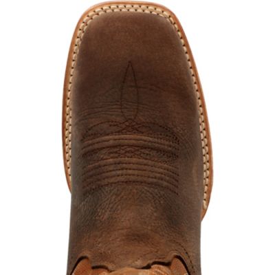 Image showing  Men's Arena Pro Western Boots, Full-Grain Leather, Square Toe, DDB0255