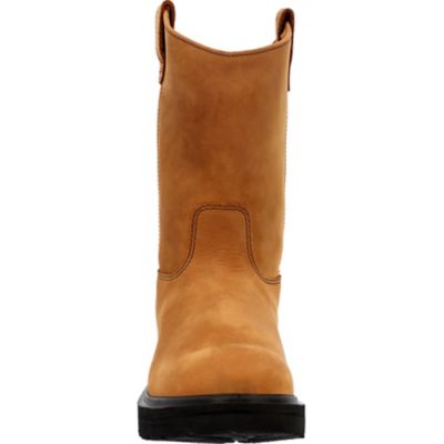 Image showing 3 th Georgia Boot Men's Steel Toe Static Dissipative Work Pull-On Boots, 11 in.