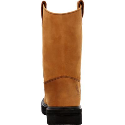 Image showing 1 th Georgia Boot Men's Steel Toe Static Dissipative Work Pull-On Boots, 11 in.