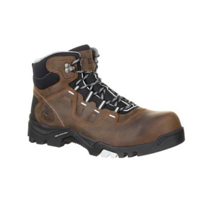 Georgia Boot Men's AMPlitude Composite Toe Waterproof Work Boots, 5 in.