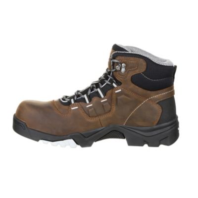 Image showing 4 th Georgia Boot Men's AMPlitude Composite Toe Waterproof Work Boots, 5 in.