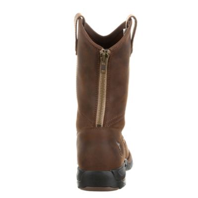 Image showing 5 th Georgia Boot Men's Athens Moc Toe Pull-On Work Boots