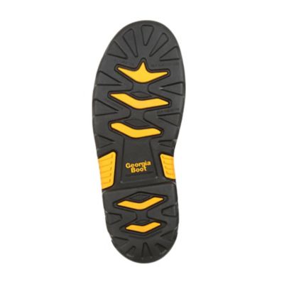 Image showing 1 th Georgia Boot Men's Muddog Composite Toe Waterproof Wellington Work Boots