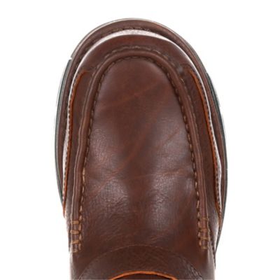 Image showing  Men's Athens Moc Toe Waterproof Side-Zip Boots