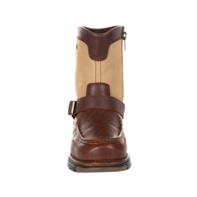Image showing 3 th Georgia Boot Men's Athens Moc Toe Waterproof Side-Zip Boots