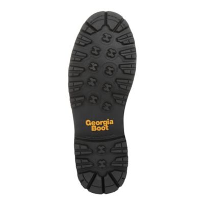 Image showing 1 th Georgia Boot Men's Amp LT Low Heel Soft Toe Waterproof Logger Work Boots, Black