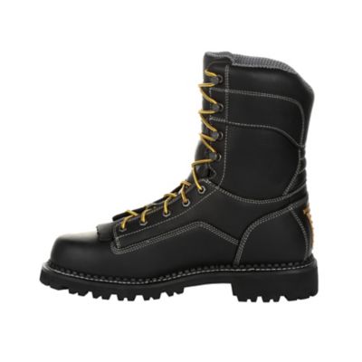 Image showing 6 th Georgia Boot Men's Amp LT Logger Composite Toe Waterproof Work Boots