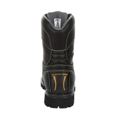 Image showing 5 th Georgia Boot Men's Amp LT Logger Composite Toe Waterproof Work Boots