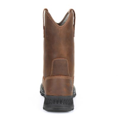 Image showing 4 th Georgia Boot Men's Rumbler Composite Toe Waterproof Pull-On Work Boots
