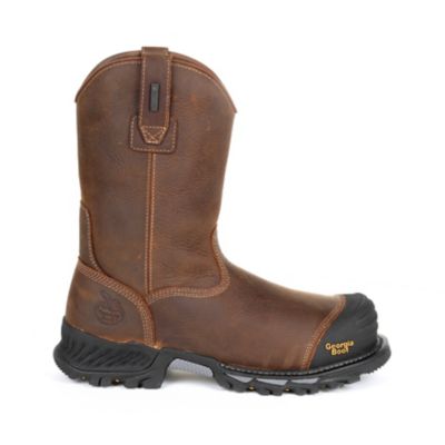 Image showing 3 th Georgia Boot Men's Rumbler Composite Toe Waterproof Pull-On Work Boots