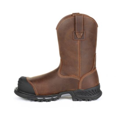Image showing 5 th Georgia Boot Men's Rumbler Composite Toe Waterproof Pull-On Work Boots
