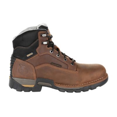 Image showing 4 th Georgia Boot Men's Eagle One Round Toe Waterproof Work Boots