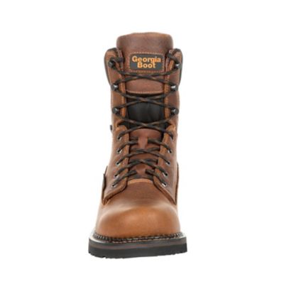 Image showing  Men's Soft Toe Giant Revamp Waterproof Lace-Up Work Boots