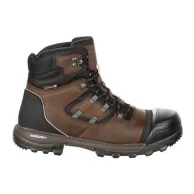 Image showing  Men's XO-Toe Work Boots, 5 in., Brown