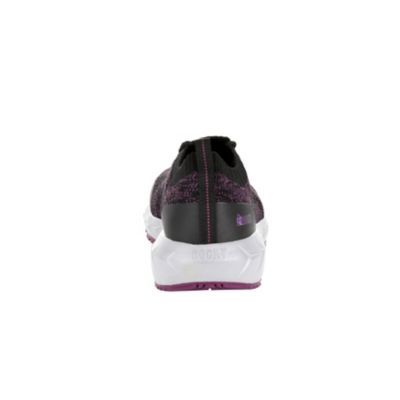 Image showing  Work-Knit LX Athletic Work Shoes, Alloy Toe, Black/Purple