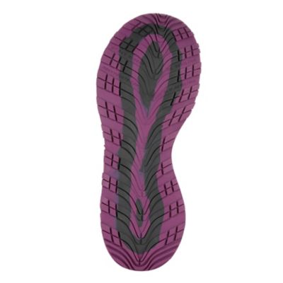 Image showing  Work-Knit LX Athletic Work Shoes, Alloy Toe, Black/Purple