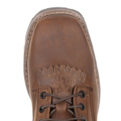 Image showing 2 th Rocky Men's Square Toe Waterproof Logger Work Boots