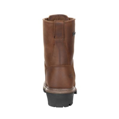 Image showing 5 th Rocky Men's Square Toe Waterproof Logger Work Boots
