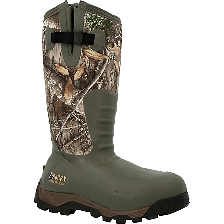 Rocky Men's Sport Pro Waterproof 1200g Insulated Rubber Hunting Boots