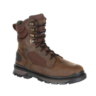 Rocky Men's Rams Horn Boots, 8 in.