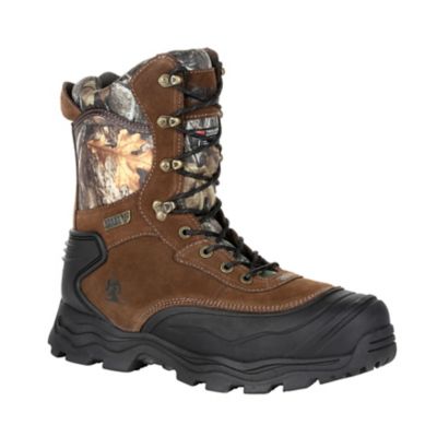 Rocky Men's Multitrax Realtree Edge Camo Waterproof Insulated Outdoor Boots