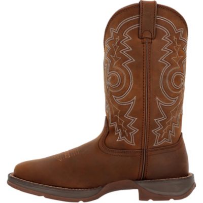 Image showing 4 th Durango Men's Steel Toe Rebel Pull-On Western Work Boots