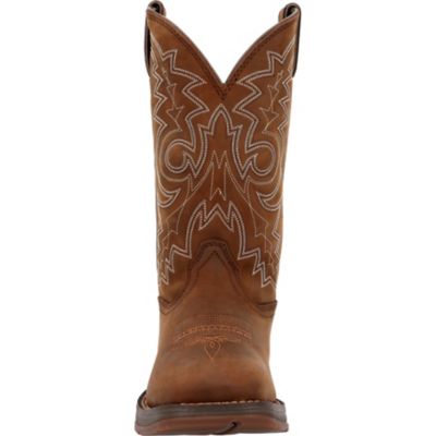 Image showing 3 th Durango Men's Steel Toe Rebel Pull-On Western Work Boots