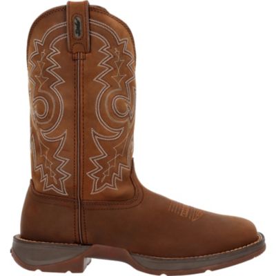 Image showing 6 th Durango Men's Steel Toe Rebel Pull-On Western Work Boots