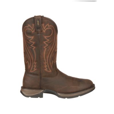 Image showing 4 th Durango Men's Rebel Western Boots, Chocolate