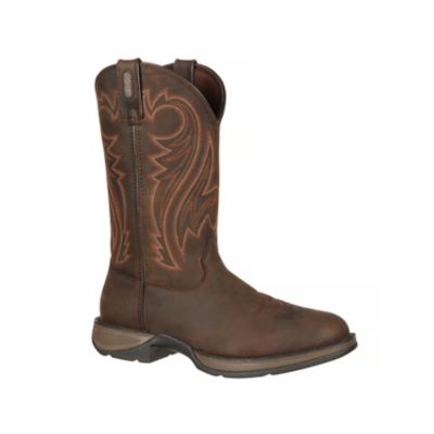 durango men's rebel western boots, chocolate