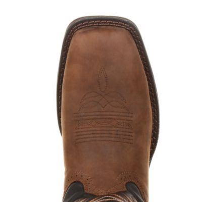 Image showing  Men's Rebel Pull-On Western Boots, Chocolate/Midnight