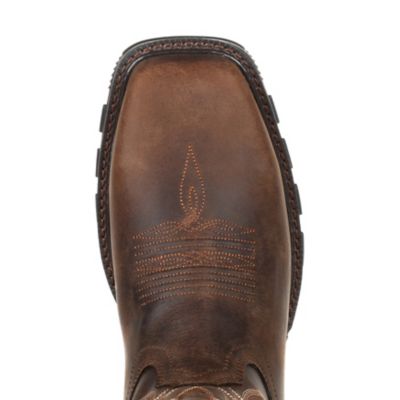 Image showing  Men's Maverick XP Steel Toe Waterproof Western Work Boots, Burly Brown