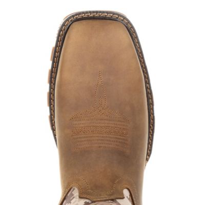 Image showing  Maverick XP Waterproof Western Work Boots, Steel Toe, Desert Camo