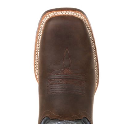 Image showing  Men's Rebel Pro Western Boots, Belgian Brown/Denim Blue