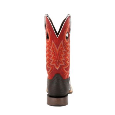 Image showing 5 th Durango Men's Rebel Pro Western Boots, Dark Chestnut and Crimson, DDB0222