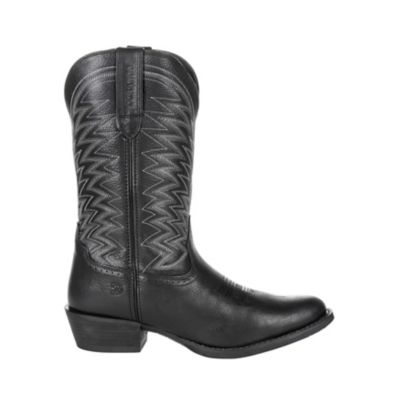 Image showing 6 th Durango Men's Durango Rebel Frontier Full-Grain Leather Western Boots, Black Onyx, 12 in.
