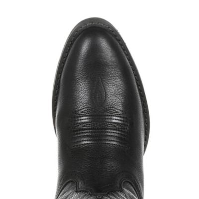 Image showing  Men's Durango Rebel Frontier Full-Grain Leather Western Boots, Black Onyx, 12 in.