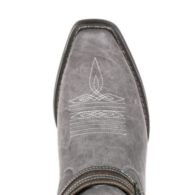 Image showing  Women's Crush By Durango Graphite Flag Accessory Western Boots, Distressed Graphite, DRD0329