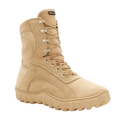 Rocky Unisex Tactical Military Boots, Desert Tan
