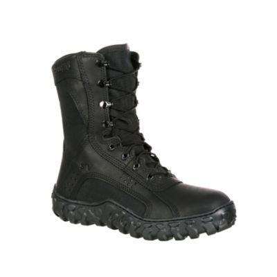 Rocky Unisex Adults' S2V 2V Round Toe Military Boots, Black