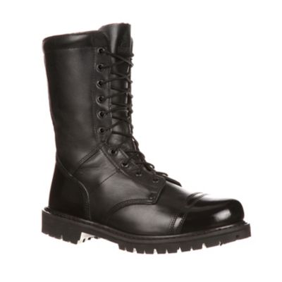 Image showing 6 th Rocky Men's Round Toe Jump Work Boots, 10 in.