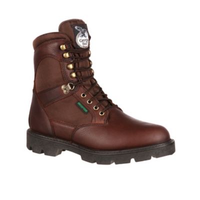 Georgia Boot Men's Steel Toe Homeland Waterproof Work Boots, 8 in., G108
