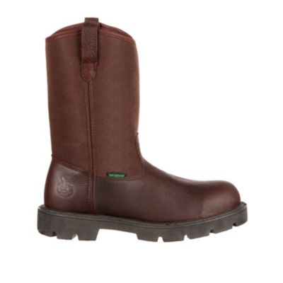 Image showing 4 th Georgia Boot Men's Steel Toe Homeland Waterproof Wellington Boots, 11 in.