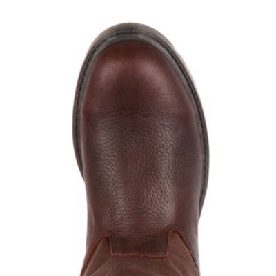 Image showing 2 th Georgia Boot Men's Steel Toe Homeland Waterproof Wellington Boots, 11 in.
