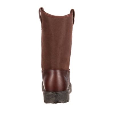 Image showing 5 th Georgia Boot Men's Steel Toe Homeland Waterproof Wellington Boots, 11 in.