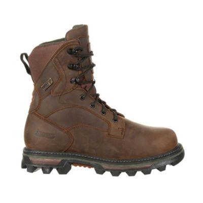Brown Rocky Bearclaw Fx 400G Waterproof Lace Up  Mens  Boots   Ankle 